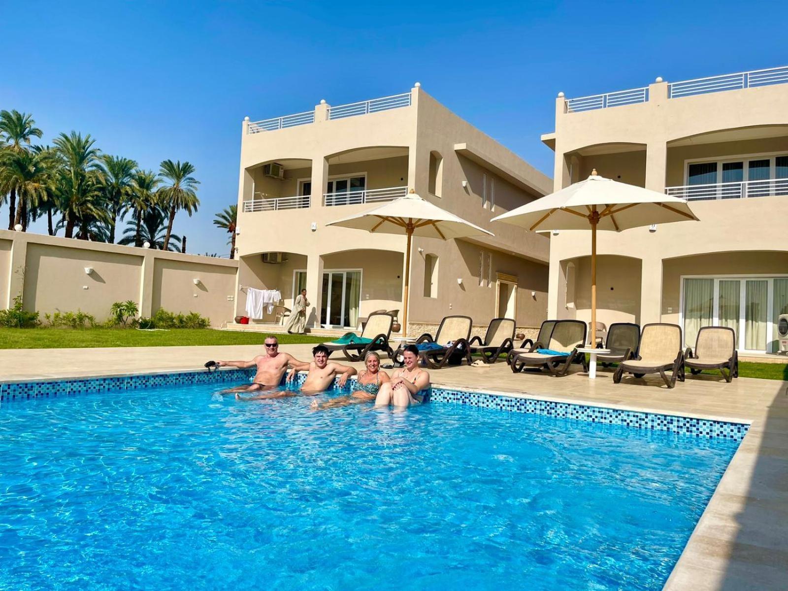 Royal Nile Villas - Nile View Apartment 2 Luxor Exterior foto
